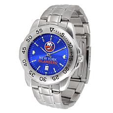 Officially Licensed NHL Sport Steel Series Watch - New York Islanders