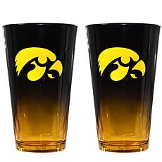 Officially Licensed Ombre Team Pint Glasses - 2-pack, 16oz