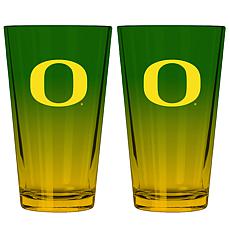 Officially Licensed Team Ombre Pint Glasses - 2-pack