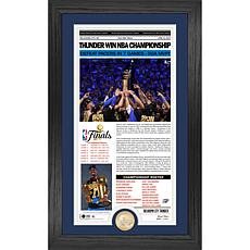 Oklahoma City Thunder 2025 NBA Champions Front Page News Photo Mint