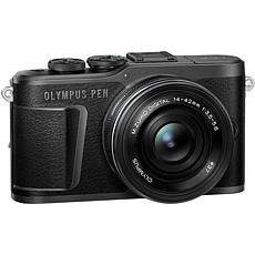 Olympus PEN E-PL10 Mirrorless Digital Camera w/14-42mm Lens - Black