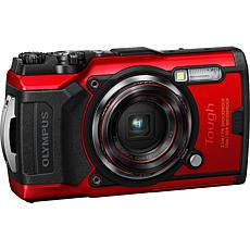 Olympus Tough Series TG-6 12MP Digital Camera - Red
