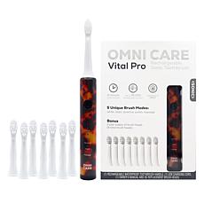 Omni Care Rechargeable Sonic Toothbrush with Brush Heads