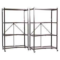 Origami Heavy Duty 4-Tier Rack 2-pack