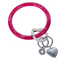 Oventure® Resin Big O® Key Ring with Heart Charm