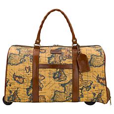 Patricia Nash Avola Trolley Rolling Duffel Bag