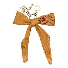 Patricia Nash Bow Bag Charm with Heart Lock Hang Off