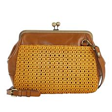 Patricia Nash Casini Leather Frame Satchel