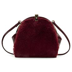 Patricia Nash Portafina Faux Fur Frame Crossbody Bag