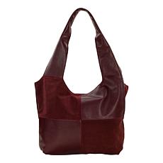 Patricia Nash Toni Suede and Leather Small Tote