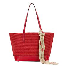Patricia Nash Verzi Tote with Scarf