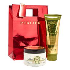Perlier Body Cream and Shower Cream with Gift Bag - Olive Oil
