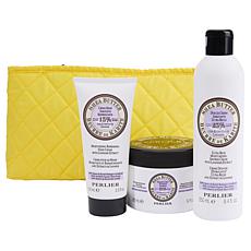 Perlier Shea Lavender 3-piece Bath and Body Kit