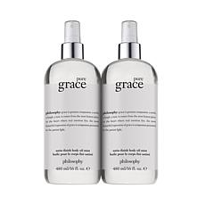 philosophy fragrance satin oil body mist duo