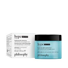 philosophy hope in a jar water cream hyaluronic glow moisturizer 2 oz.