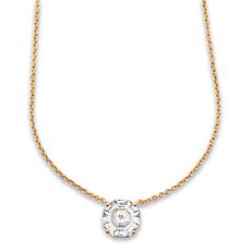 Radiance by Absolute™ 10mm Octagon Solitaire Pendant Necklace