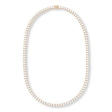 Radiance by Absolute™ 20" 4mm Princess Magnetic Clasp Tennis Necklace