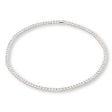 Radiance by Absolute™ 4mm Princess 20" Magnetic Tennis Necklace