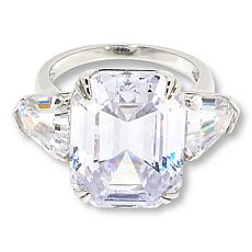 Radiance by Absolute™ Couture Emerald-Cut and Trilliant Cocktail Ring 