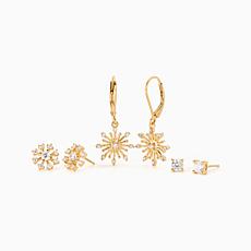 Radiance by Absolute™ Firework 3-piece Earrings Set