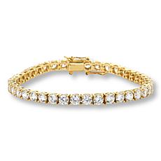 Radiance by Absolute™ Goldtone Magic Magnet Clasp Line Bracelet