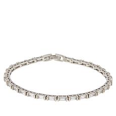 Radiance by Absolute™ Sterling Silver Baguette Tennis Bracelet