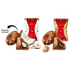 RED Chocolate 50-count Nut & Coconut Diamond Truffles - Ships 11/3