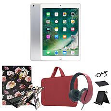 Refurbished 2018 Apple iPad 9.7" 32GB Wifi, Keyboard Case, Accessories