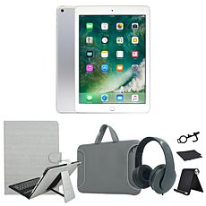 Refurbished 2018 Apple iPad 9.7" 32GB Wifi, Keyboard Case, Accessories