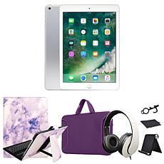 Refurbished 2018 Apple iPad 9.7" 32GB Wifi, Keyboard Case, Accessories