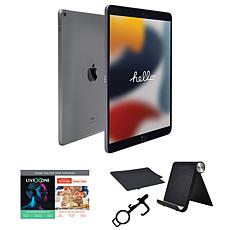 Refurbished 2020 Apple iPad 10.2" 32GB Wi-Fi Bundle