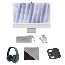 Refurbished Apple iMac 24" M3 8-Core CPU 8-Core GPU 256GB Bundle