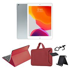 Refurbished Late 2019 Apple iPad 10.2" 32GB Wifi Bundle w/Case & Stand