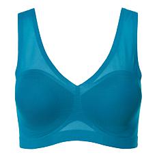 Rhonda Shear Double-Bonded Mesh Bra with Removable Pads