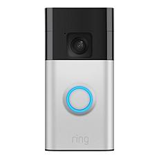 Ring Security Video Battery Doorbell with 3 Years Ring Assist Plus