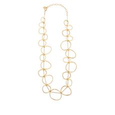 R.J. Graziano Elements of Style 22" Open Circle Necklace 