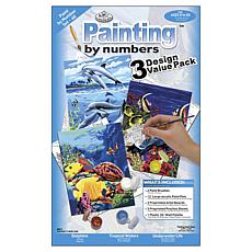 Royal Langnikel Junior Small Paint By Number Kit  - Sea Life