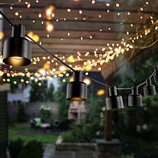 Safavieh Adaner 10-Light Black Outdoor String Light 120"