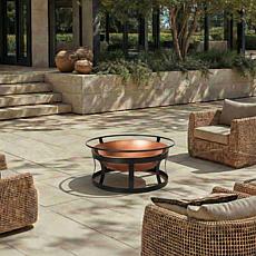 Safavieh Bonair Fire Pit with Grate and Poker