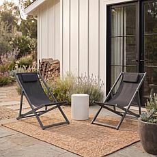Safavieh Camlin Sling Chairs - Set of 2