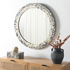 Safavieh Lori 29.2" Mirror with Mosaic Frame