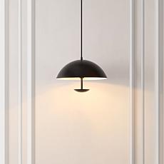 Safavieh Lybrin 13" Black Iron Pendant Light
