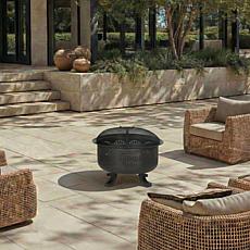 Safavieh Negril Fire Pit with Screen, Grate and Poker