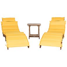 Safavieh Pacifica 3-piece Lounge Set