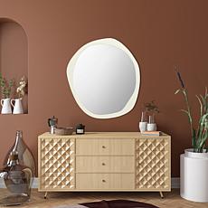 Safavieh Rafla 29" Aluminium & Mirror Wall Mirror
