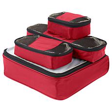 Samantha Brown 4-pc Slim Line Packing Cubes Set