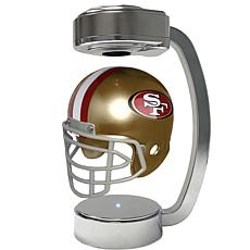 NFL San Francisco 49ers Chrome Mini Hover Helmet Sports Memorabilia