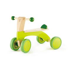 Scoot Around Ride-On Wood Balance Bike in Bright Green