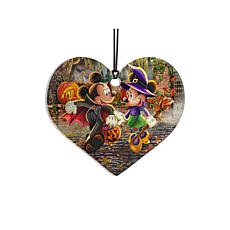 Shaped Acrylic Print - Disney (Mickey and Minnie Halloween Fun) 