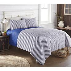 Shavel Seersucker 6-in-1 Quilt Set - Full/Queen
